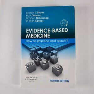 Evidence-Based Medicine Fourth Edition Book & CD-ROM By Sharon E. Straus